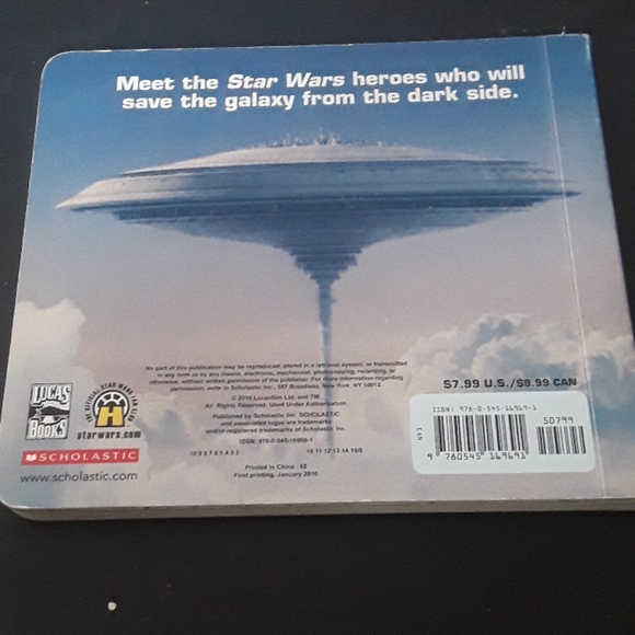 Star Wars Heroes Kids Book - Picture 2 of 2